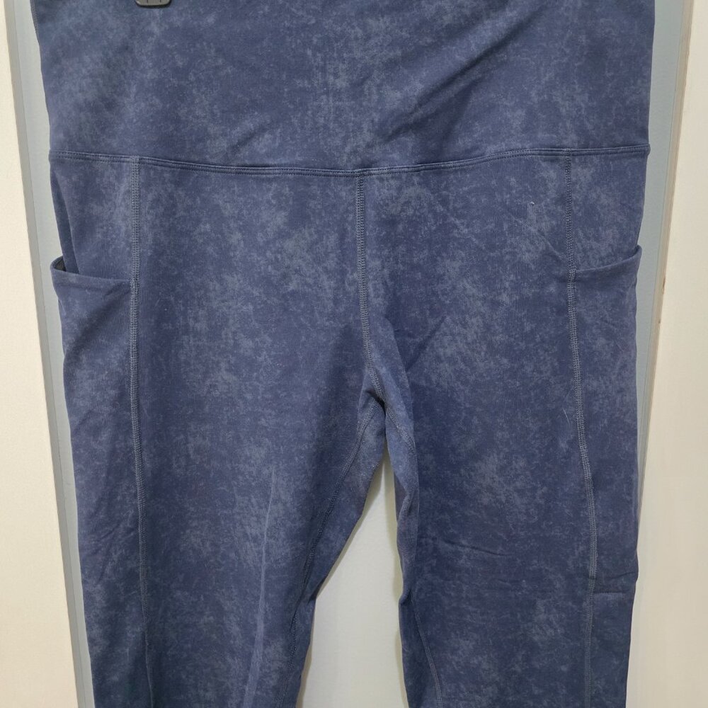 Tuff Athletics Yoga Pants Lot of 3 – Women’s Size XL – Blue, Black, Grey/Black - Picture 3 of 16